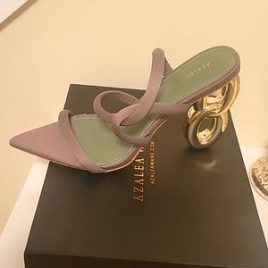 Women's Gold Chain Sandal